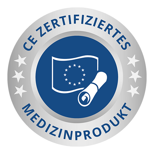 Qualitätssiegel CE zertifiziertes Medizinprodukt